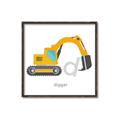 Picture of Digger _GroupedProduct_Square_Mini_ _GroupedProduct_Square_Canvas_Framed_