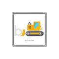 Picture of Bulldozer _GroupedProduct_Square_Mini_ _GroupedProduct_Square_Canvas_Framed_