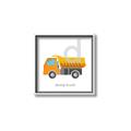 Picture of Dumptruck  _GroupedProduct_Square_Mini_ _GroupedProduct_Square_Canvas_Framed_