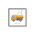 Picture of Dumptruck  _GroupedProduct_Square_Mini_ _GroupedProduct_Square_Canvas_Framed_
