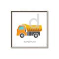 Picture of Dumptruck  _GroupedProduct_Square_Mini_ _GroupedProduct_Square_Canvas_Framed_