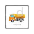 Picture of Dumptruck  _GroupedProduct_Square_Mini_ _GroupedProduct_Square_Canvas_Framed_