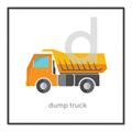 Picture of Dumptruck  _GroupedProduct_Square_Mini_ _GroupedProduct_Square_Canvas_Framed_