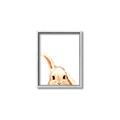 Picture of Pop up bunny _GroupedProduct_Rectangle_Portrait_Mini_ _GroupedProduct_Rectangle_Portrait_Canvas_Framed_