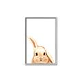 Picture of Pop up bunny _GroupedProduct_Rectangle_Portrait_Mini_ _GroupedProduct_Rectangle_Portrait_Canvas_Framed_