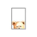 Picture of Pop up Bear Brown  _GroupedProduct_Rectangle_Portrait_Mini_ _GroupedProduct_Rectangle_Portrait_Canvas_Framed_