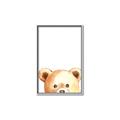 Picture of Pop up Bear Brown  _GroupedProduct_Rectangle_Portrait_Mini_ _GroupedProduct_Rectangle_Portrait_Canvas_Framed_