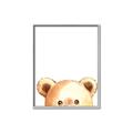 Picture of Pop up Bear Brown  _GroupedProduct_Rectangle_Portrait_Mini_ _GroupedProduct_Rectangle_Portrait_Canvas_Framed_