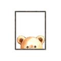 Picture of Pop up Bear Brown  _GroupedProduct_Rectangle_Portrait_Mini_ _GroupedProduct_Rectangle_Portrait_Canvas_Framed_