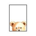 Picture of Pop up Bear Brown  _GroupedProduct_Rectangle_Portrait_Mini_ _GroupedProduct_Rectangle_Portrait_Canvas_Framed_