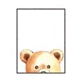 Picture of Pop up Bear Brown  _GroupedProduct_Rectangle_Portrait_Mini_ _GroupedProduct_Rectangle_Portrait_Canvas_Framed_
