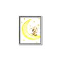 Picture of Little Bunny on the Moon _GroupedProduct_Rectangle_Portrait_Mini_ _GroupedProduct_Rectangle_Portrait_Canvas_Framed_