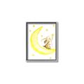 Picture of Little Bunny on the Moon _GroupedProduct_Rectangle_Portrait_Mini_ _GroupedProduct_Rectangle_Portrait_Canvas_Framed_