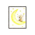Picture of Little Bunny on the Moon _GroupedProduct_Rectangle_Portrait_Mini_ _GroupedProduct_Rectangle_Portrait_Canvas_Framed_