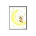 Picture of Little Bunny on the Moon _GroupedProduct_Rectangle_Portrait_Mini_ _GroupedProduct_Rectangle_Portrait_Canvas_Framed_