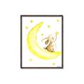 Picture of Little Bunny on the Moon _GroupedProduct_Rectangle_Portrait_Mini_ _GroupedProduct_Rectangle_Portrait_Canvas_Framed_