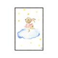 Picture of Bunny in the Clouds _GroupedProduct_Rectangle_Portrait_Mini_ _GroupedProduct_Rectangle_Portrait_Canvas_Framed_