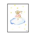 Picture of Bunny in the Clouds _GroupedProduct_Rectangle_Portrait_Mini_ _GroupedProduct_Rectangle_Portrait_Canvas_Framed_