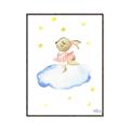 Picture of Bunny in the Clouds _GroupedProduct_Rectangle_Portrait_Mini_ _GroupedProduct_Rectangle_Portrait_Canvas_Framed_
