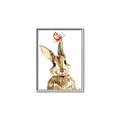 Picture of Butterfly Bunny _GroupedProduct_Rectangle_Portrait_Mini_ _GroupedProduct_Rectangle_Portrait_Canvas_Framed_