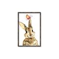 Picture of Butterfly Bunny _GroupedProduct_Rectangle_Portrait_Mini_ _GroupedProduct_Rectangle_Portrait_Canvas_Framed_