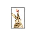 Picture of Butterfly Bunny _GroupedProduct_Rectangle_Portrait_Mini_ _GroupedProduct_Rectangle_Portrait_Canvas_Framed_