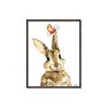 Picture of Butterfly Bunny _GroupedProduct_Rectangle_Portrait_Mini_ _GroupedProduct_Rectangle_Portrait_Canvas_Framed_