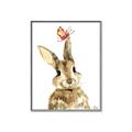 Picture of Butterfly Bunny _GroupedProduct_Rectangle_Portrait_Mini_ _GroupedProduct_Rectangle_Portrait_Canvas_Framed_