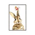 Picture of Butterfly Bunny _GroupedProduct_Rectangle_Portrait_Mini_ _GroupedProduct_Rectangle_Portrait_Canvas_Framed_
