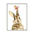 Picture of Butterfly Bunny _GroupedProduct_Rectangle_Portrait_Mini_ _GroupedProduct_Rectangle_Portrait_Canvas_Framed_