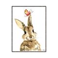 Picture of Butterfly Bunny _GroupedProduct_Rectangle_Portrait_Mini_ _GroupedProduct_Rectangle_Portrait_Canvas_Framed_