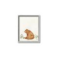 Picture of Flower Garden Bear _GroupedProduct_Rectangle_Portrait_Mini_ _GroupedProduct_Rectangle_Portrait_Canvas_Framed_