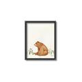 Picture of Flower Garden Bear _GroupedProduct_Rectangle_Portrait_Mini_ _GroupedProduct_Rectangle_Portrait_Canvas_Framed_