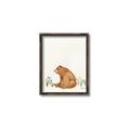 Picture of Flower Garden Bear _GroupedProduct_Rectangle_Portrait_Mini_ _GroupedProduct_Rectangle_Portrait_Canvas_Framed_