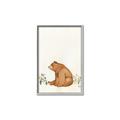 Picture of Flower Garden Bear _GroupedProduct_Rectangle_Portrait_Mini_ _GroupedProduct_Rectangle_Portrait_Canvas_Framed_