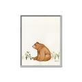 Picture of Flower Garden Bear _GroupedProduct_Rectangle_Portrait_Mini_ _GroupedProduct_Rectangle_Portrait_Canvas_Framed_