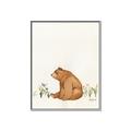 Picture of Flower Garden Bear _GroupedProduct_Rectangle_Portrait_Mini_ _GroupedProduct_Rectangle_Portrait_Canvas_Framed_