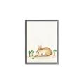 Picture of Carrot Garden Bunny _GroupedProduct_Rectangle_Portrait_Mini_ _GroupedProduct_Rectangle_Portrait_Canvas_Framed_