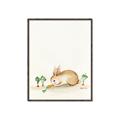 Picture of Carrot Garden Bunny _GroupedProduct_Rectangle_Portrait_Mini_ _GroupedProduct_Rectangle_Portrait_Canvas_Framed_