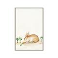 Picture of Carrot Garden Bunny _GroupedProduct_Rectangle_Portrait_Mini_ _GroupedProduct_Rectangle_Portrait_Canvas_Framed_