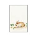 Picture of Carrot Garden Bunny _GroupedProduct_Rectangle_Portrait_Mini_ _GroupedProduct_Rectangle_Portrait_Canvas_Framed_