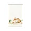 Picture of Carrot Garden Bunny _GroupedProduct_Rectangle_Portrait_Mini_ _GroupedProduct_Rectangle_Portrait_Canvas_Framed_