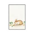 Picture of Carrot Garden Bunny _GroupedProduct_Rectangle_Portrait_Mini_ _GroupedProduct_Rectangle_Portrait_Canvas_Framed_