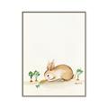 Picture of Carrot Garden Bunny _GroupedProduct_Rectangle_Portrait_Mini_ _GroupedProduct_Rectangle_Portrait_Canvas_Framed_