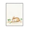 Picture of Carrot Garden Bunny _GroupedProduct_Rectangle_Portrait_Mini_ _GroupedProduct_Rectangle_Portrait_Canvas_Framed_