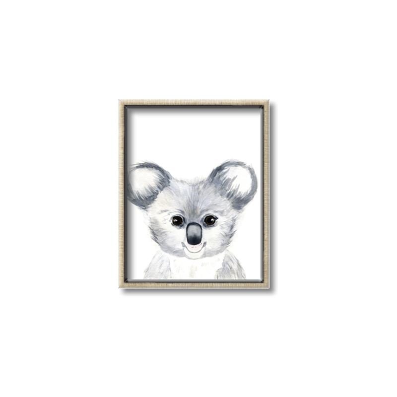 Picture of Koala Face _GroupedProduct_Rectangle_Portrait_Mini_ _GroupedProduct_Rectangle_Portrait_Canvas_Framed_