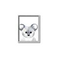 Picture of Koala Face _GroupedProduct_Rectangle_Portrait_Mini_ _GroupedProduct_Rectangle_Portrait_Canvas_Framed_