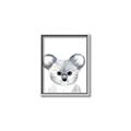 Picture of Koala Face _GroupedProduct_Rectangle_Portrait_Mini_ _GroupedProduct_Rectangle_Portrait_Canvas_Framed_