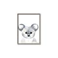 Picture of Koala Face _GroupedProduct_Rectangle_Portrait_Mini_ _GroupedProduct_Rectangle_Portrait_Canvas_Framed_