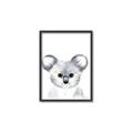 Picture of Koala Face _GroupedProduct_Rectangle_Portrait_Mini_ _GroupedProduct_Rectangle_Portrait_Canvas_Framed_
